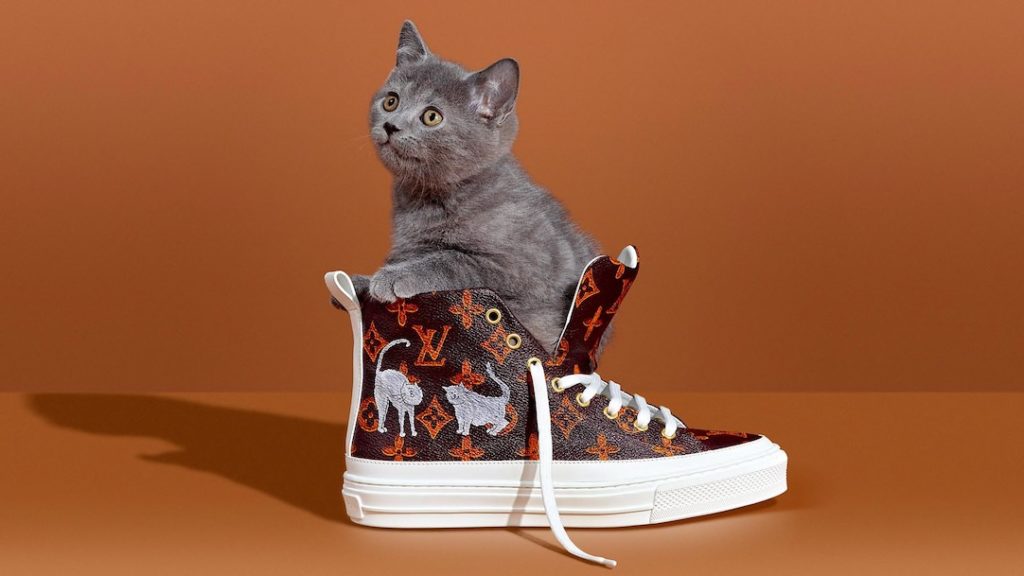 Louis Vuitton X Grace Coddington Collection is Catnip for Feline