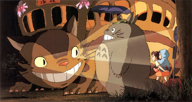 Nekobasu or Cats from "My Neighbor Totoro" from Studio Ghibli