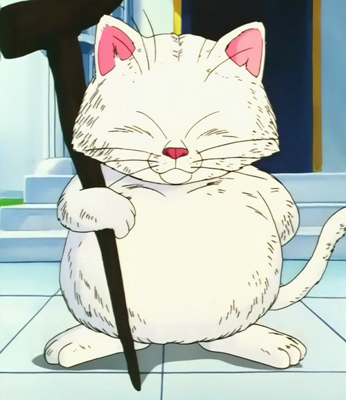 Korin the cat from "Dragon Ball Z"