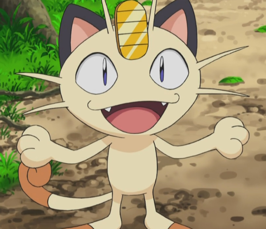 Meowth from "Pokemon" 