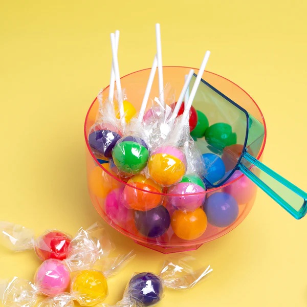 Photo of lollipop-shaped cat toys/treats